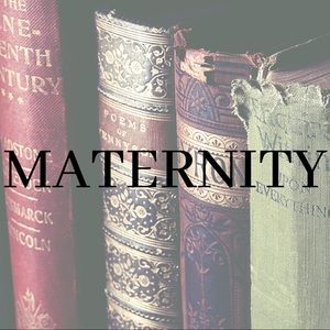 Maternity tops, dresses, bottoms.